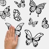 Picture of Color Your Own Butterflies Peel and Stick Wall Decals