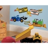 Picture of Construction Trucks Wall Decals