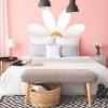 Picture of Daisy Headboard XXL Peel And Stick Giant Wall Decals