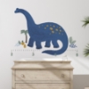 Picture of Dino Growth Chart Blue Wall Decals