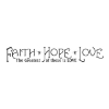 Picture of Faith, Hope, Love Quote Wall Decals