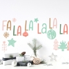 Picture of Fa La La La La Peel And Stick Wall Decals