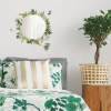 Picture of Fern Wall Decals with Circle Mirror