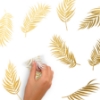 Picture of Gold Palm Frond Peel And Stick Wall Decals