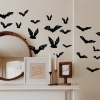 Picture of Halloween Black Bats Peel and Stick Wall Decals