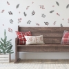 Picture of Holly Berries And Twigs Peel And Stick Wall Decals