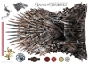 Picture of Game Of Thrones The Iron Throne XL Giant Peel & Stick Wall Decals