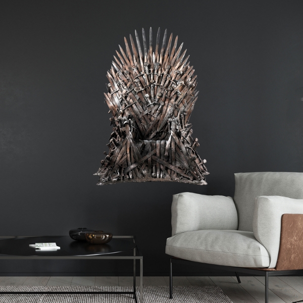 Picture of Game Of Thrones The Iron Throne XL Giant Peel & Stick Wall Decals