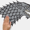 Picture of Game Of Thrones Winter Is Coming Stark Giant Peel & Stick Wall Decals