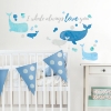 Picture of I Whale Always Love You Peel and Stick Giant Wall Decals