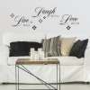 Picture of Live, Love, Laugh Quote Wall Decals