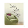 Picture of Live, Love, Laugh Quote Wall Decals