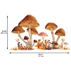 Picture of Mushroom Giant Peel and Stick Wall Decals