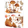 Picture of Mushroom Giant Peel and Stick Wall Decals