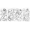 Picture of Music Note Scroll Wall Decals