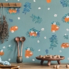 Picture of Orange Blossom Peel And Stick Wall Decals