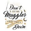 Picture of Harry Potter Muggles Wall Quote Giant Wall Decals