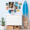 Picture of Retro Surf Gallery Poster Kit Giant Peel & Stick Wall Decals