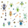 Picture of Robots Peel and Stick Wall Decals