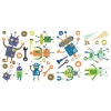 Picture of Robots Peel and Stick Wall Decals