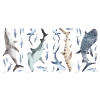 Picture of Sharks Peel and Stick Wall Decals