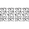 Picture of Sketchy Hearts Peel and Stick Wall Decals