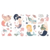 Picture of Sweet Pastel Mermaids Wall Decals