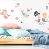 Picture of Sweet Pastel Mermaids Wall Decals