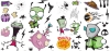 Picture of Invader Zim Peel & Stick Wall Decals