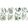 Picture of Tropical Leaves Peel and Stick Wall Decals