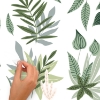 Picture of Tropical Leaves Peel and Stick Wall Decals