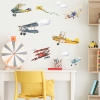 Picture of Vintage Planes Wall Decals