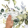 Picture of Watercolor Floral Arrangement Peel and Stick Giant Wall Decals