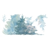 Picture of Watercolor Pine Tree Giant Wall Decals