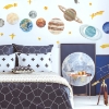 Picture of Watercolor Planets Peel and Stick Giant Wall Decals