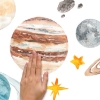 Picture of Watercolor Planets Peel and Stick Giant Wall Decals