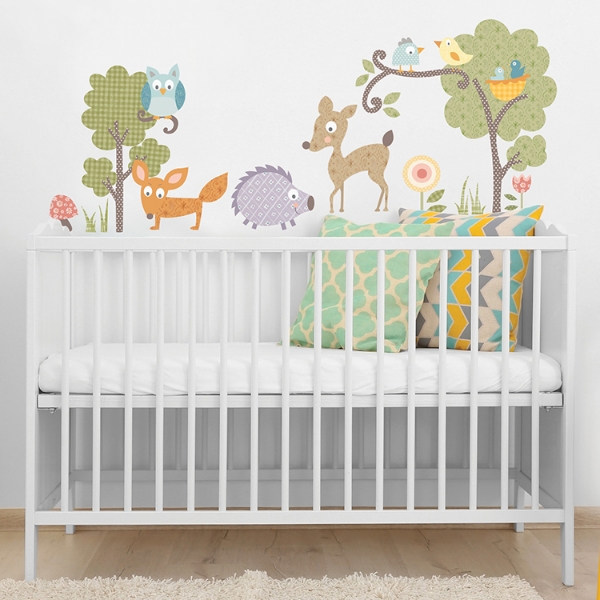 Picture of Woodland Animals Wall Decals