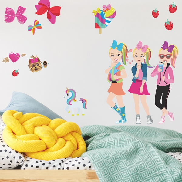 Picture of JoJo Siwa Cartoon Peel and Stick Wall Decals