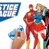 Picture of Justice League Peel And Stick Giant Wall Decals With Alphabet