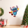 Picture of Disney Santa Stitch Wall Decals