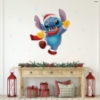 Picture of Disney Santa Stitch Wall Decals