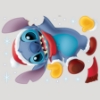 Picture of Disney Santa Stitch Wall Decals