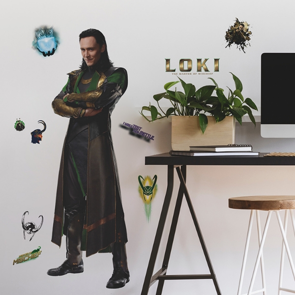 Picture of Loki Peel And Stick Giant Wall Decal