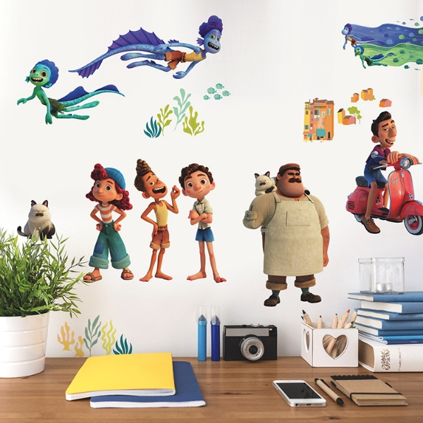 Picture of Pixar Luca Peel and Stick Wall Decals