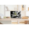 Picture of Black Photographic Floral Peel and Stick Mural