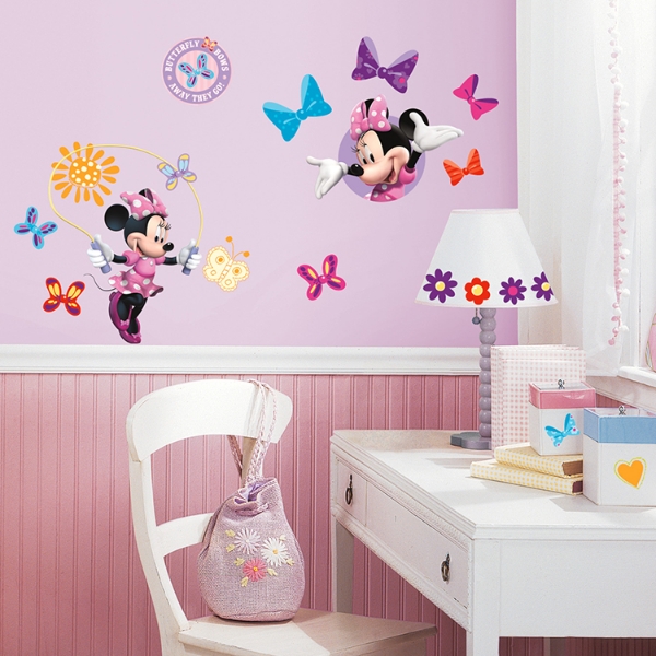 Picture of Minnie Mouse Bow-tique Wall Decals