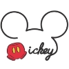 Picture of All About Mickey Giant Wall Decals