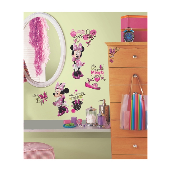 Picture of Minnie Fashionista Wall Decals