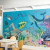 Picture of Underwater Discovery Mural Peel & Stick Wallpaper