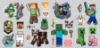 Picture of Minecraft Characters Peel & Stick Wall Decals